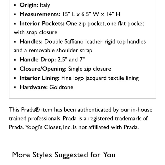 Prada Velluto leather and velvet jacquard purse - Picture 16 of 16